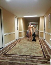Public nakedness in various places