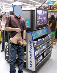 Public nakedness in various places