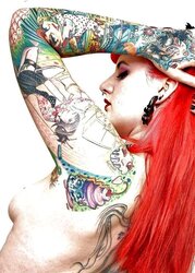Handsome inked gals and nymphs- Vol.two by Alec