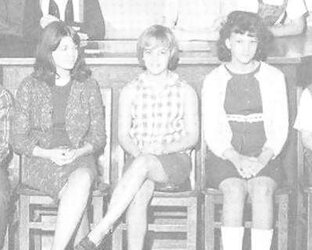 Stocking tops shown by accidents