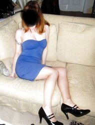 Brief sundress hooters out