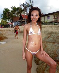 Thin Little Titted Balinese Flasher