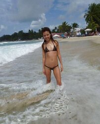 Thin Little Titted Balinese Flasher