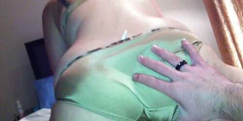 Korean wifey gold undergarments poke