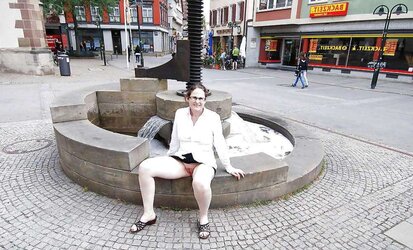 Mature-chubby dressed honeys showcasing their uber-sexy gams