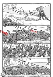 TESTOSTERONE - A TRAGEDY.third cartoon by chris ingres:) .