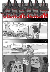 TESTOSTERONE - A TRAGEDY.third cartoon by chris ingres:) .