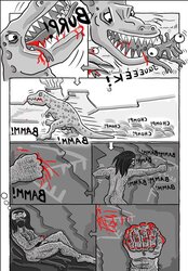 TESTOSTERONE - A TRAGEDY.third cartoon by chris ingres:) .