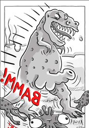 TESTOSTERONE - A TRAGEDY.third cartoon by chris ingres:) .