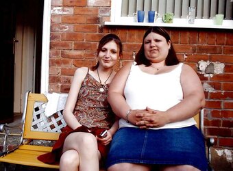 Mom clothed with ample knockers.