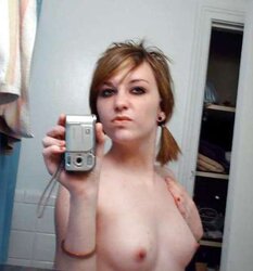 Steaming Teenager Selfshot