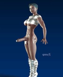 Maya 3D Cartoons Hermaphrodite