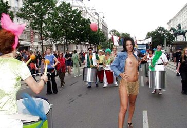 DEMONSTRATING IN PUBLIC - NOEMI