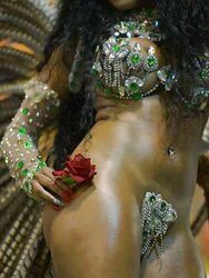Brazilian carnival ladies