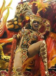 Brazilian carnival ladies