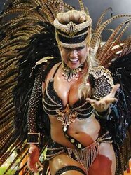 Brazilian carnival ladies