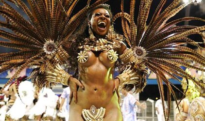 Brazilian carnival ladies
