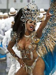 Brazilian carnival ladies