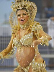 Brazilian carnival ladies