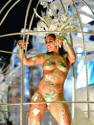 Brazilian carnival ladies