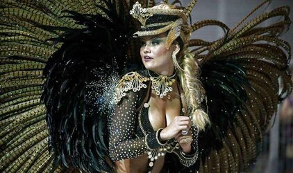 Brazilian carnival ladies