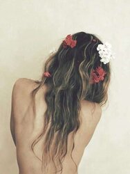 Hair and lips
