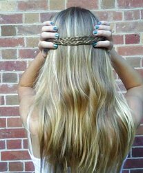 Hair and lips