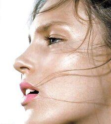 Hair and lips
