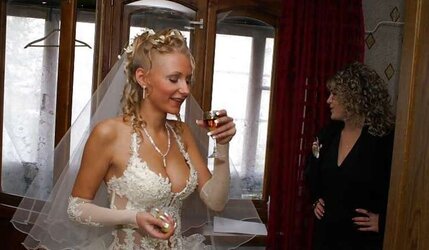 Hochzeit in Nylons