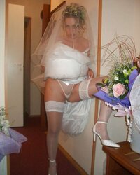 Hochzeit in Nylons
