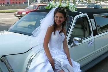 Hochzeit in Nylons