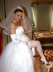 Hochzeit in Nylons