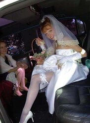 Hochzeit in Nylons