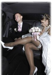 Hochzeit in Nylons