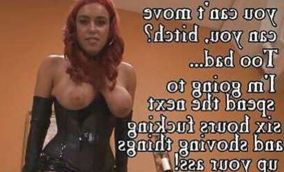 Female Dom Strapon Captions