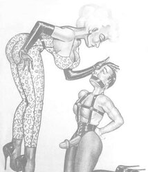 Female Dom and feminization