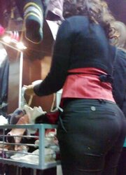 Street slimy ARSE inexperienced voyeur