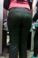Street slimy ARSE inexperienced voyeur