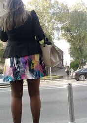 Street slimy ARSE inexperienced voyeur