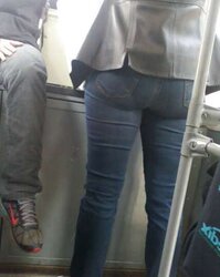 Street slimy ARSE inexperienced voyeur