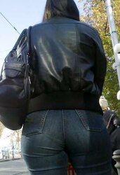 Street slimy ARSE inexperienced voyeur