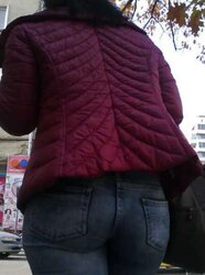 Street slimy ARSE inexperienced voyeur