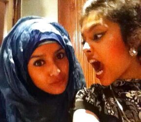 Mingled Hijabi Super-Hot Cooters