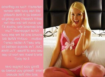 Female Domination Chastity Captions Spike