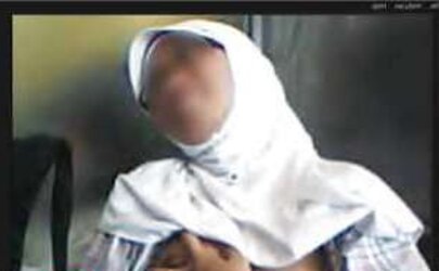 Red-Hot breasts of indonesian jilbab hijab tudung