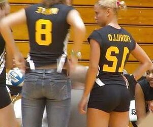 Sweetest volleyball culo ever