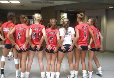 Sweetest volleyball culo ever