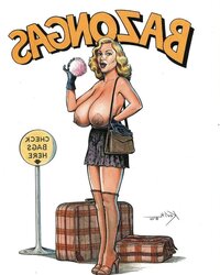 Bazongas massive titties art by Kovik