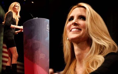 Enjoy stroking off to Ann Coulter