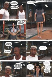 Bi-Racial Cartoon - Meet the Rizzos